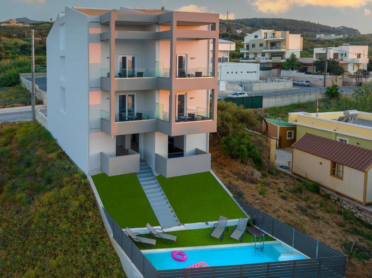 Creta Sun Luxury Apartments Rethymno Exterior foto